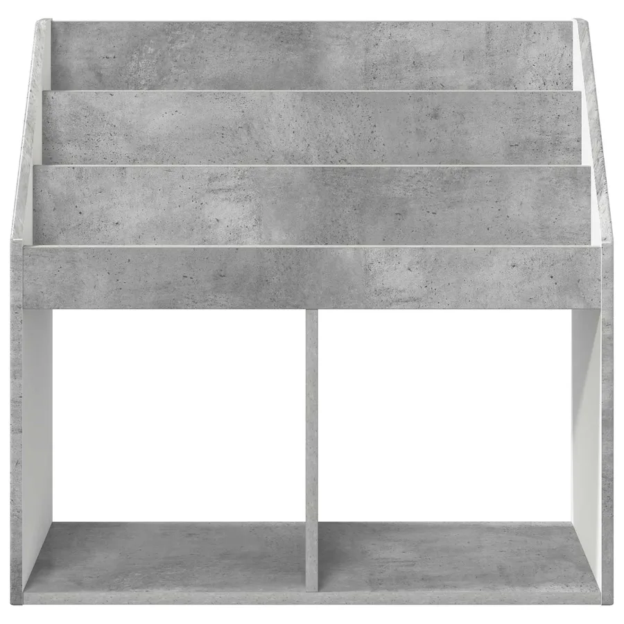 Bibliothèque pour enfants Gris béton 72,5 x 29,5 x 69 cm - 6