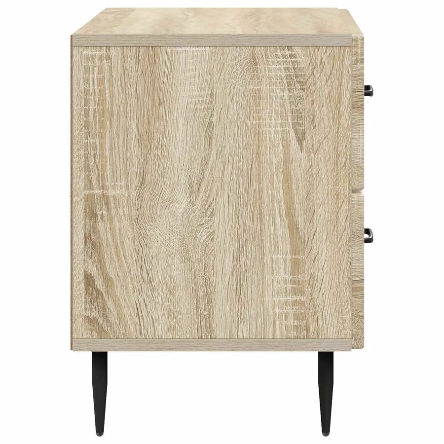 Cabinet de chevet avec tiroir Chêne Sonoma 62 x 34,5 x 47,5 cm - 6