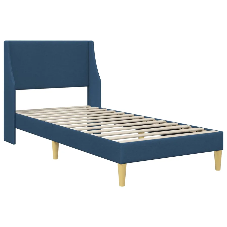 Cadre de lit avec matelas avec tête de lit Polyester - 4