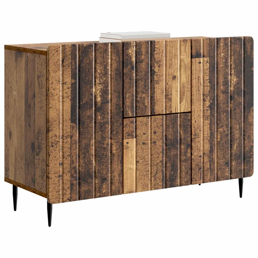 Buffet Bois ancien 89 x 34,5 x 62 cm Bois d'ingénierie - 3