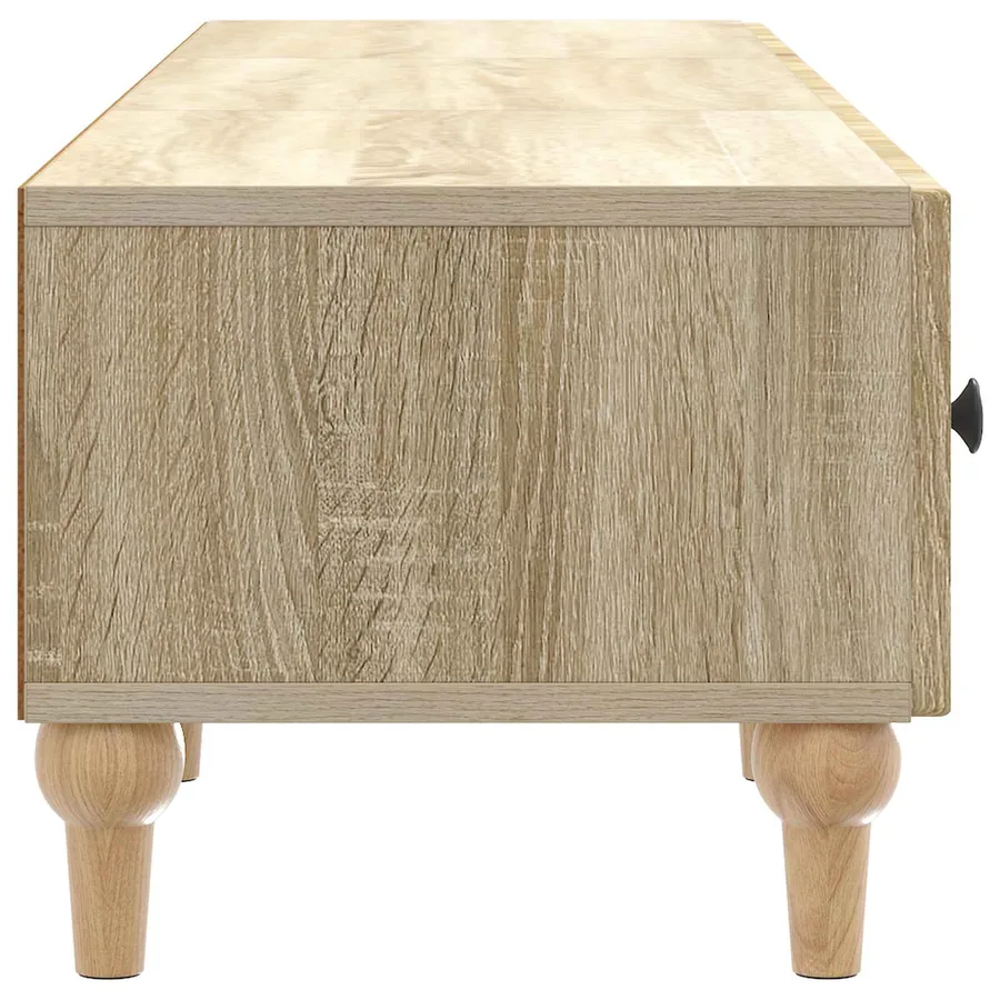 Meuble TV Chêne Sonoma 147 x 34,5 x 30 cm Bois d'ingénierie - 7
