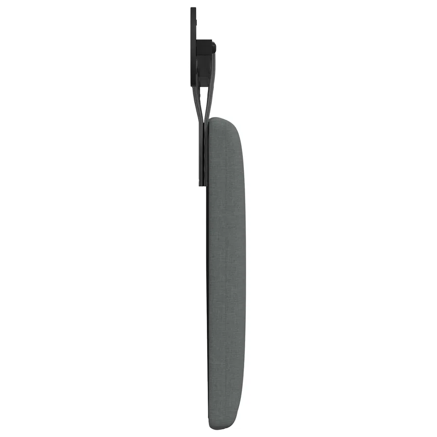 Tête de lit suspendue Gris foncé Tissu - 6