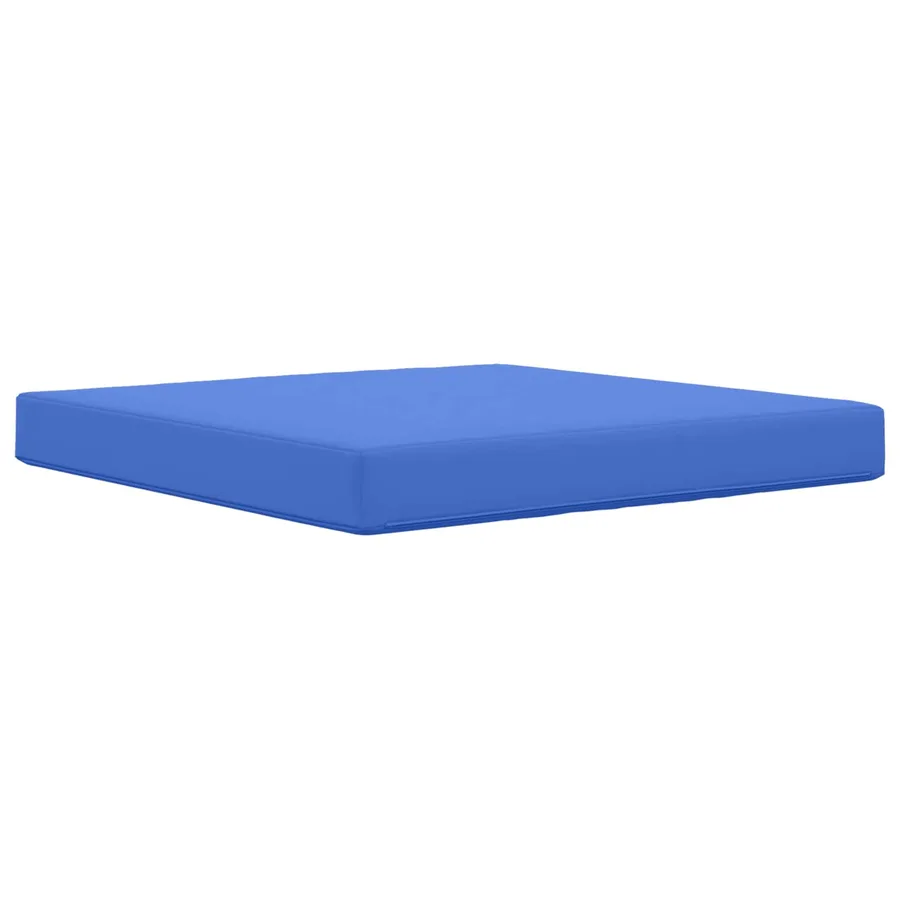Coussin de canapé d'extérieur Bleu royal 80 x 80 x 8 cm - 5