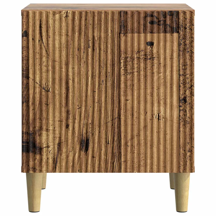 Cabinet de chevet Bois ancien 43 x 34,5 x 50 cm - 5