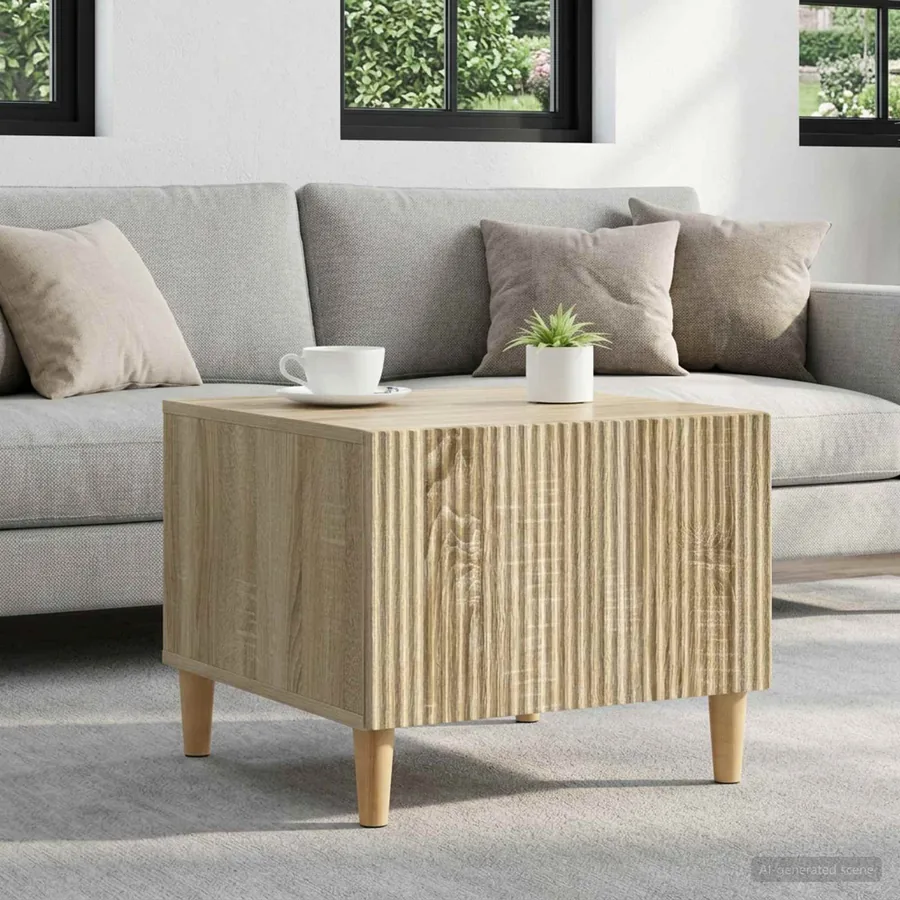 Table basse Chêne Sonoma 49 x 50 x 40 cm Bois d'ingénierie