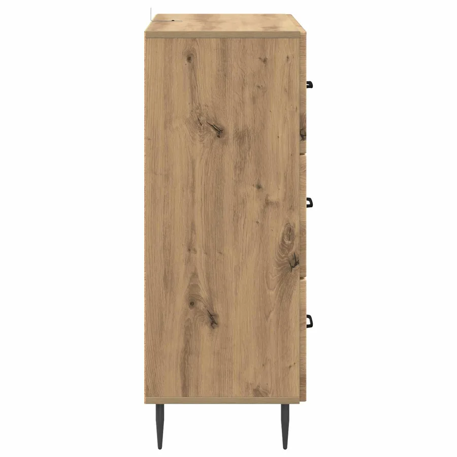 Armoire à tiroirs 66 x 34,5 x 89,5 cm Bois d'ingénierie - 7