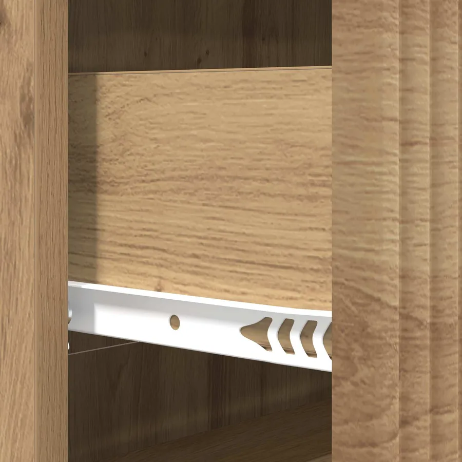 Armoire à tiroirs 66 x 34,5 x 89,5 cm Bois d'ingénierie - 8
