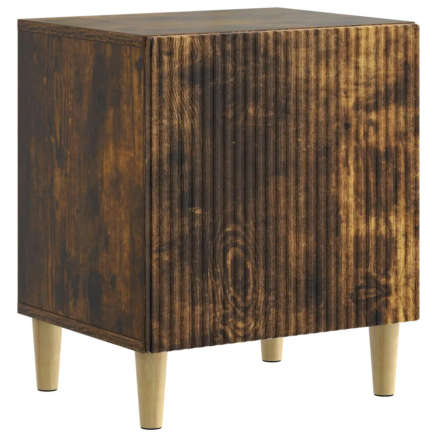Cabinet de chevet 2 pcs Chêne fumé 43 x 34,5 x 50 cm - 5