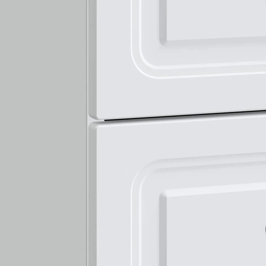 Cabinet de chevet avec tiroir 2 pcs Blanc 43 x 34,5 x 44,5 cm - 10