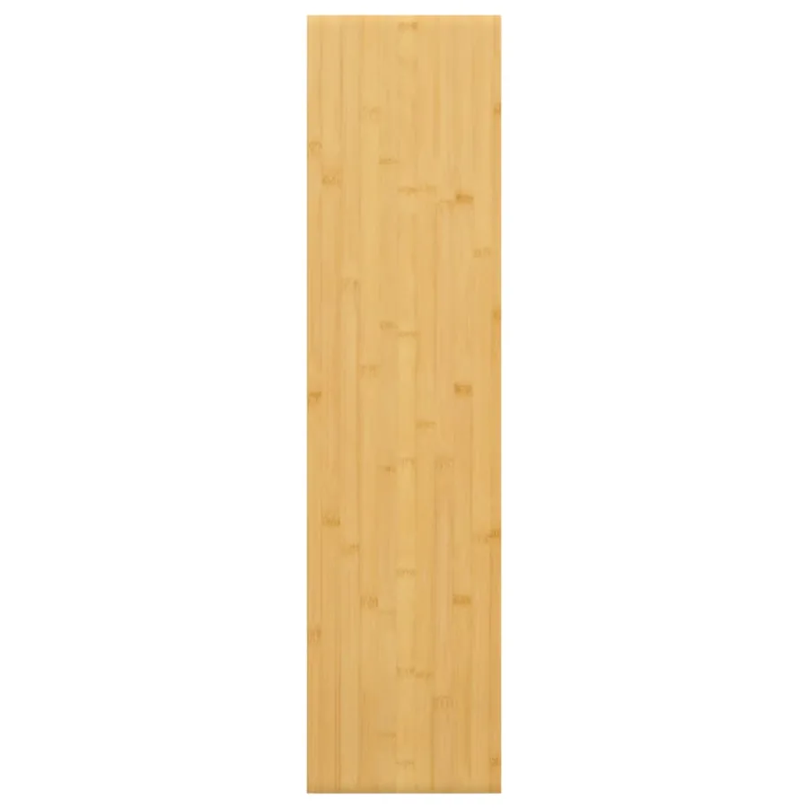 Étagère murale 80x20x2,5 cm bambou - 2