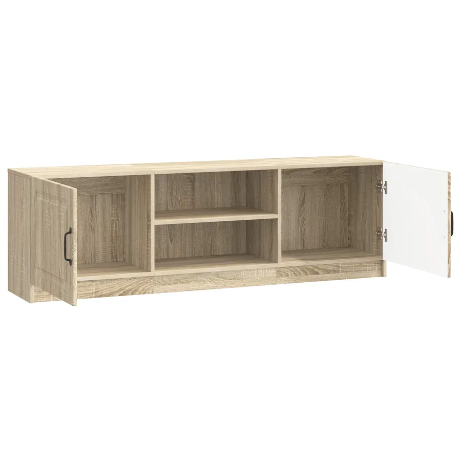 Meuble TV Chêne Sonoma 150 x 31 x 47 cm Bois d'ingénierie - 5