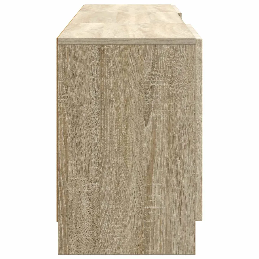 Meuble TV Chêne Sonoma 150 x 31 x 47 cm Bois d'ingénierie - 7