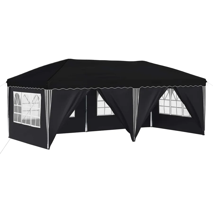 Tente de fête pop-up 575 x 288 x 245 cm Anthracite - 2