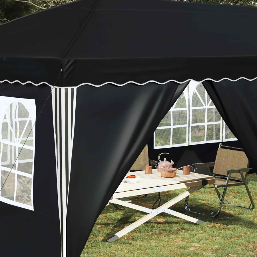 Tente de fête pop-up 575 x 288 x 245 cm Anthracite - 3