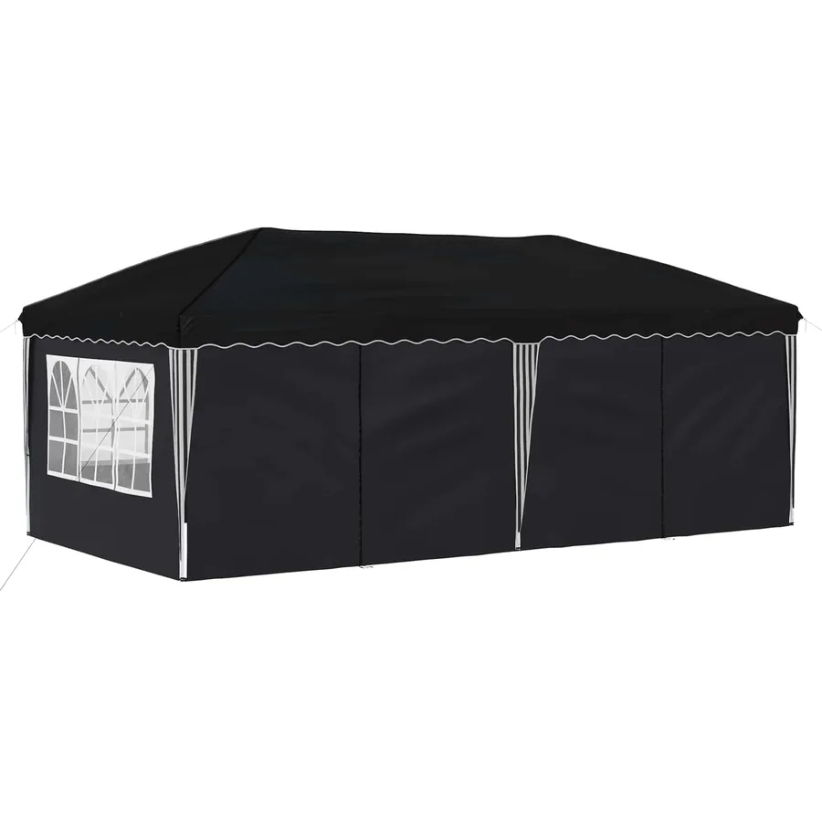 Tente de fête pop-up 575 x 288 x 245 cm Anthracite - 4