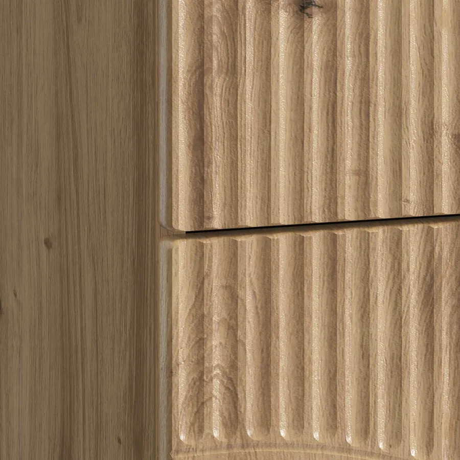 Cabinet de chevet 2 pc Chêne artisanal 43 x 34,5 x 44,5 cm - 10