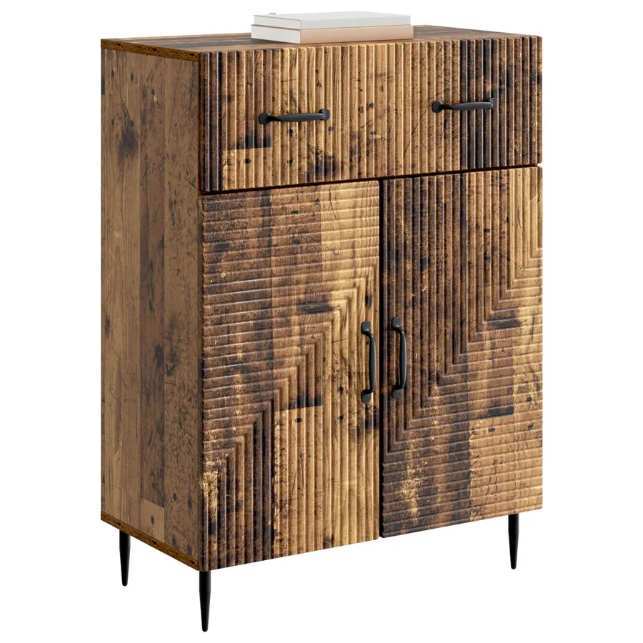 Buffet Bois ancien 66 x 34,5 x 89,5 cm Bois d'ingénierie - 3