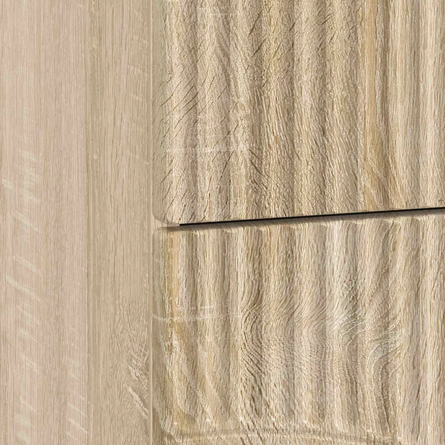 Cabinet de chevet 2 pcs Chêne Sonoma 43 x 34,5 x 44,5 cm - 8