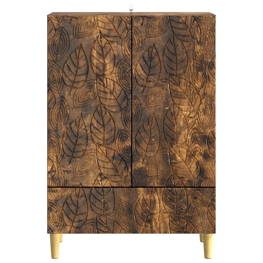 Buffet Chêne fumé 66 x 34,5 x 95 cm Bois d'ingénierie - 5