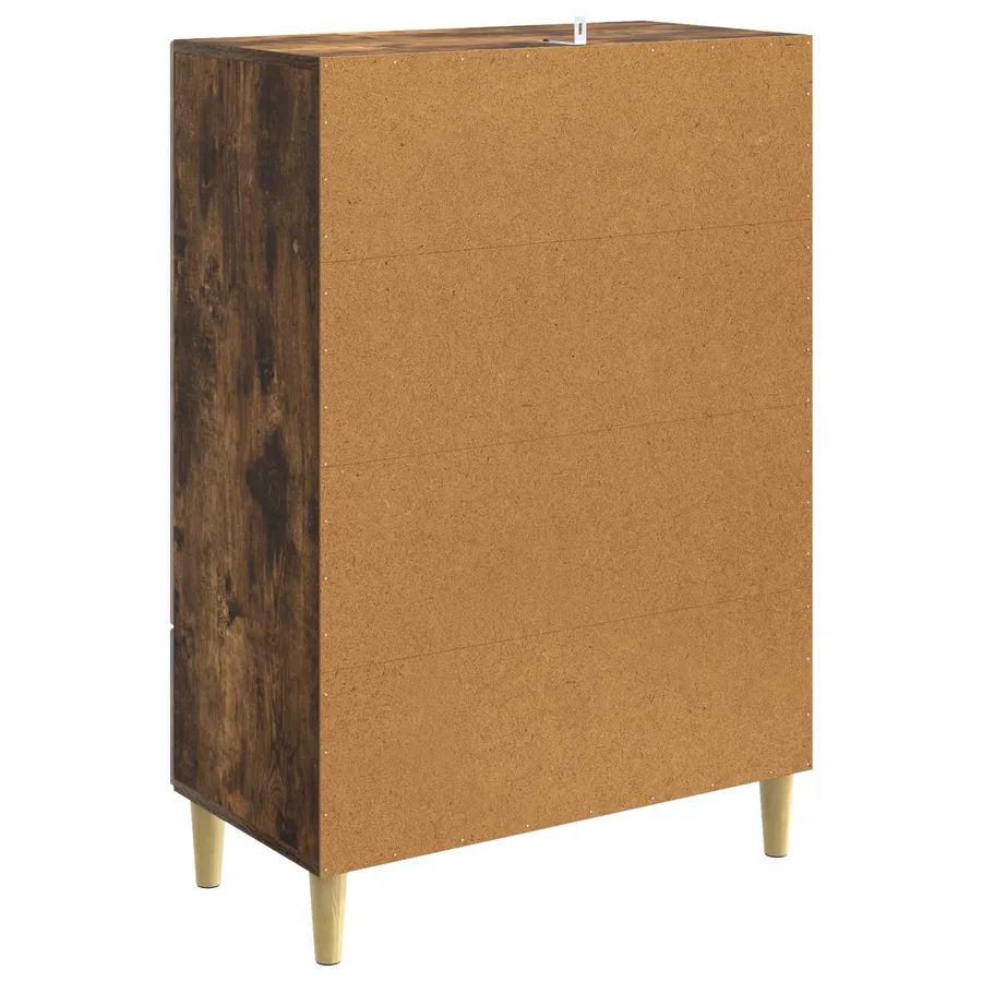 Buffet Chêne fumé 66 x 34,5 x 95 cm Bois d'ingénierie - 7
