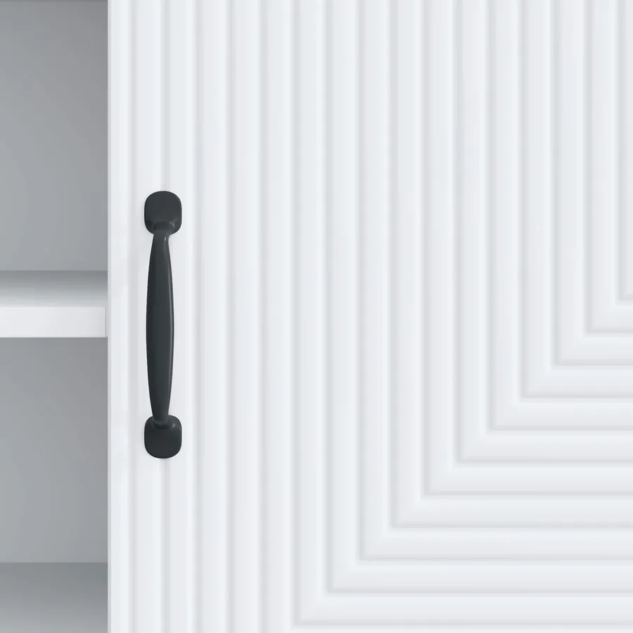 Meuble TV Blanc 150 x 31 x 50 cm Bois d'ingénierie - 10