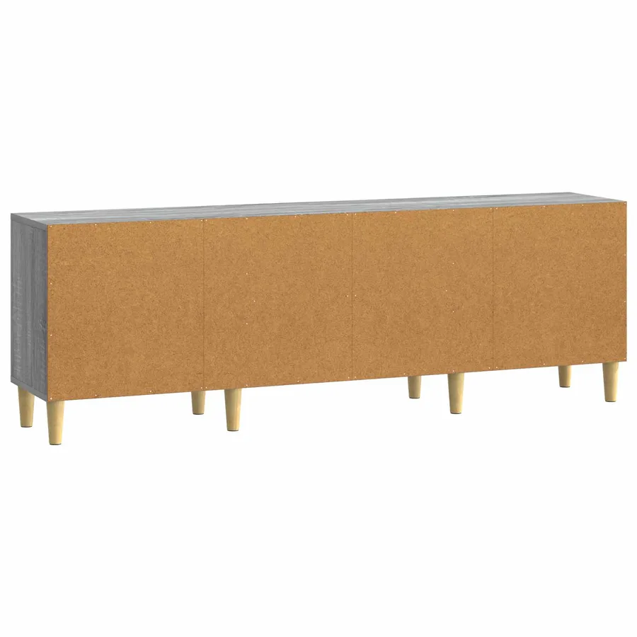 Meuble TV 150 x 31 x 50 cm Sonoma gris Bois d'ingénierie - 7