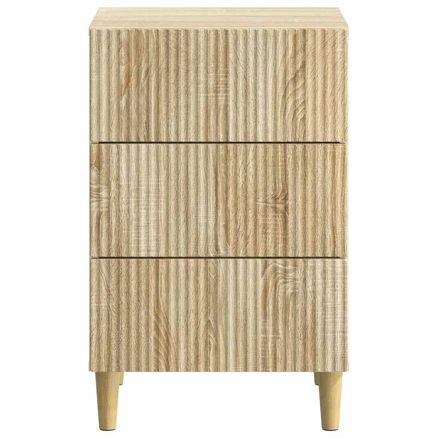 Cabinet de chevet avec tiroir Chêne Sonoma 43 x 41 x 66,5 cm - 5