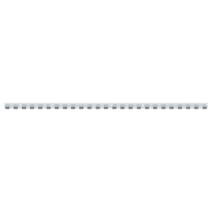 Rail de montage argenté 1 m acier inoxydable - 5