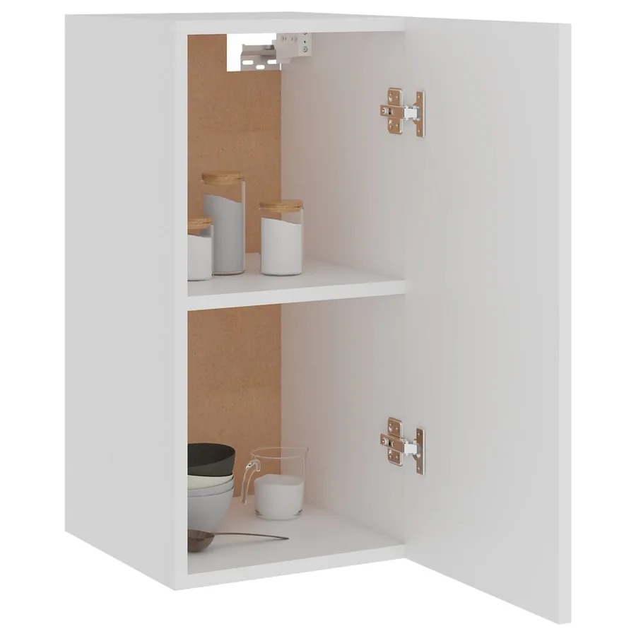 Armoire suspendue "Lyon" Blanc 29,5 x 31 x 60 cm Bois d'ingénierie - 4