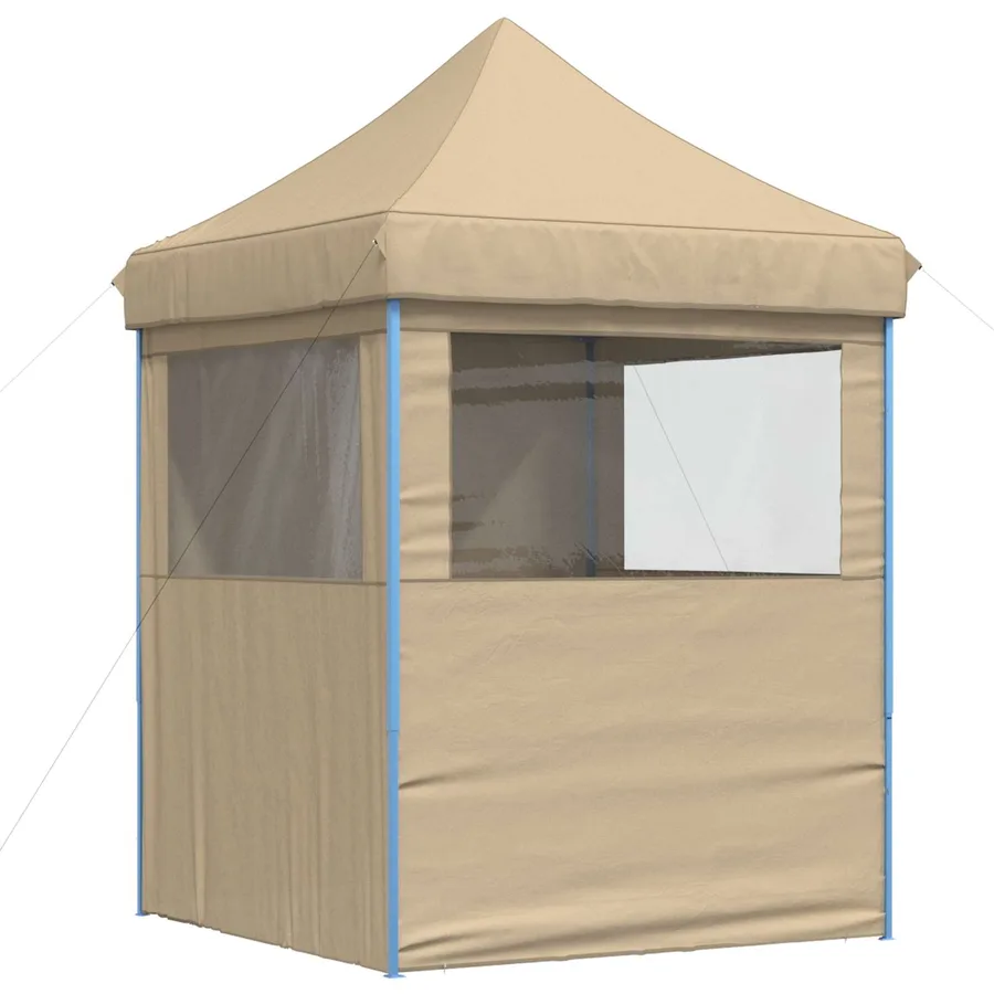 Tente de fête Beige 200 x 200 x 306 cm Tissu Oxford - 7