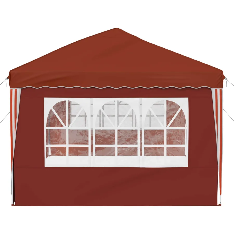 Tente de fête pop-up 575 x 289 x 245 cm Terre cuite - 6