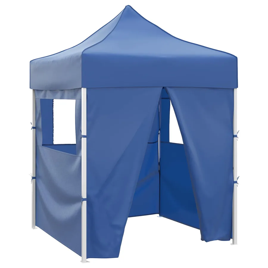 Tente de fête Bleu 200 x 200 x 315 cm Tissu Oxford