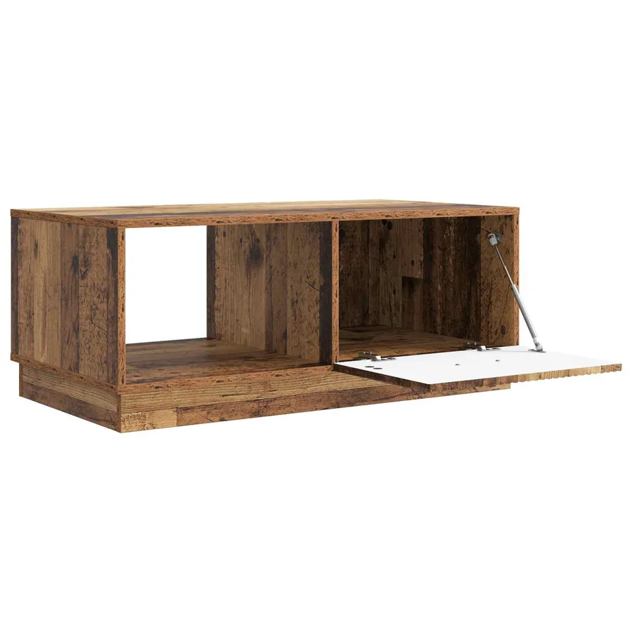 Table basse Bois ancien 90 x 50 x 37 cm Bois d'ingénierie - 4