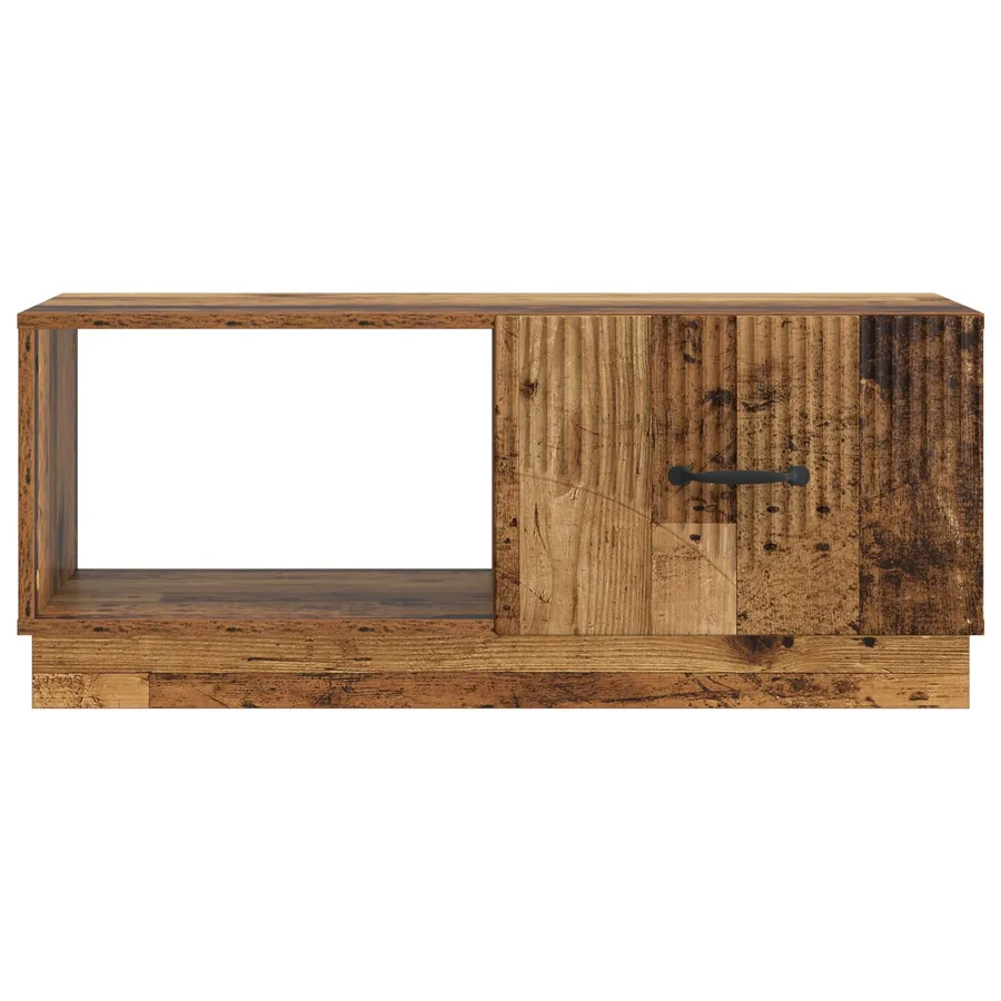Table basse Bois ancien 90 x 50 x 37 cm Bois d'ingénierie - 5