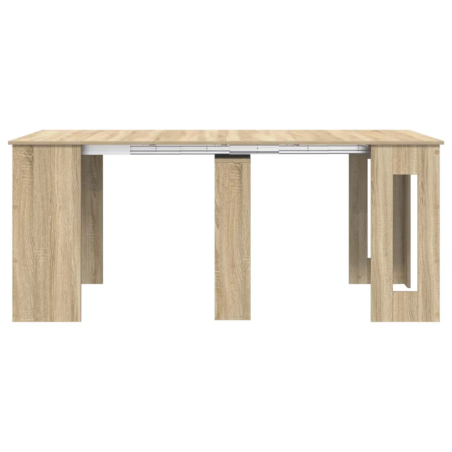 Table à dîner 180 x 85 x 75 cm Bois d'ingénierie Chêne Sonoma - 6