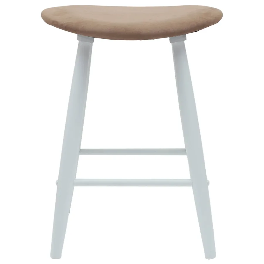 Chaises de salle à manger 2 pcs Blanc 46 x 37 x 63 cm - 5