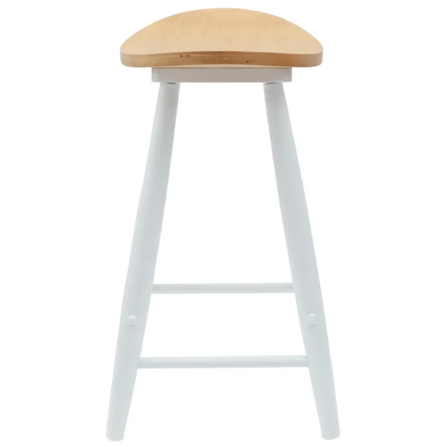 Chaises de salle à manger 2 pcs Blanc 46 x 37 x 63 cm - 6