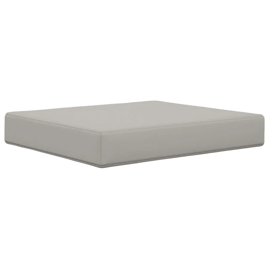 Coussin de canapé d'extérieur Polyester Gris 60 x 50,5 x 8 cm - 4