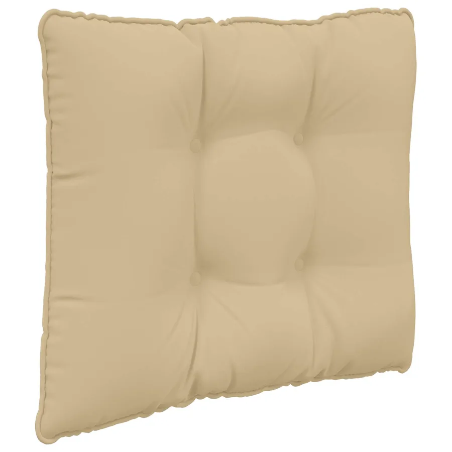 Coussin de canapé d'extérieur Polyester Beige 60 x 40 x 10 cm - 5