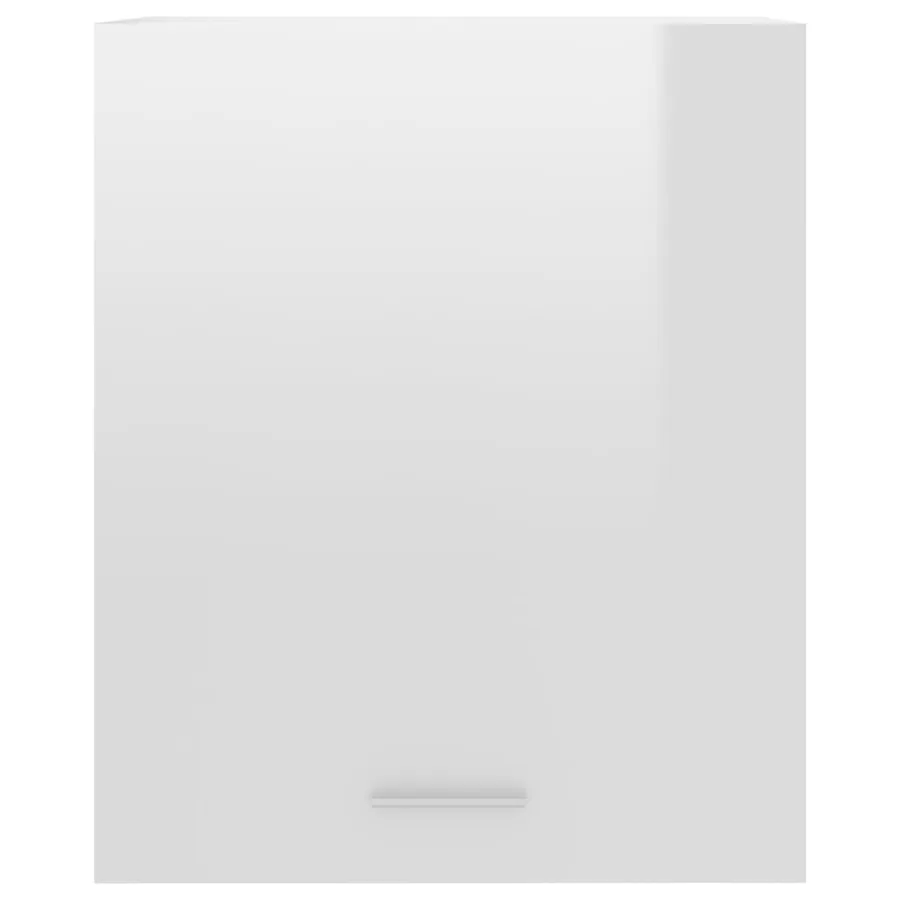Armoire suspendue "Lyon" Blanc brillant 50 x 31 x 60 cm Bois d'ingénierie - 7