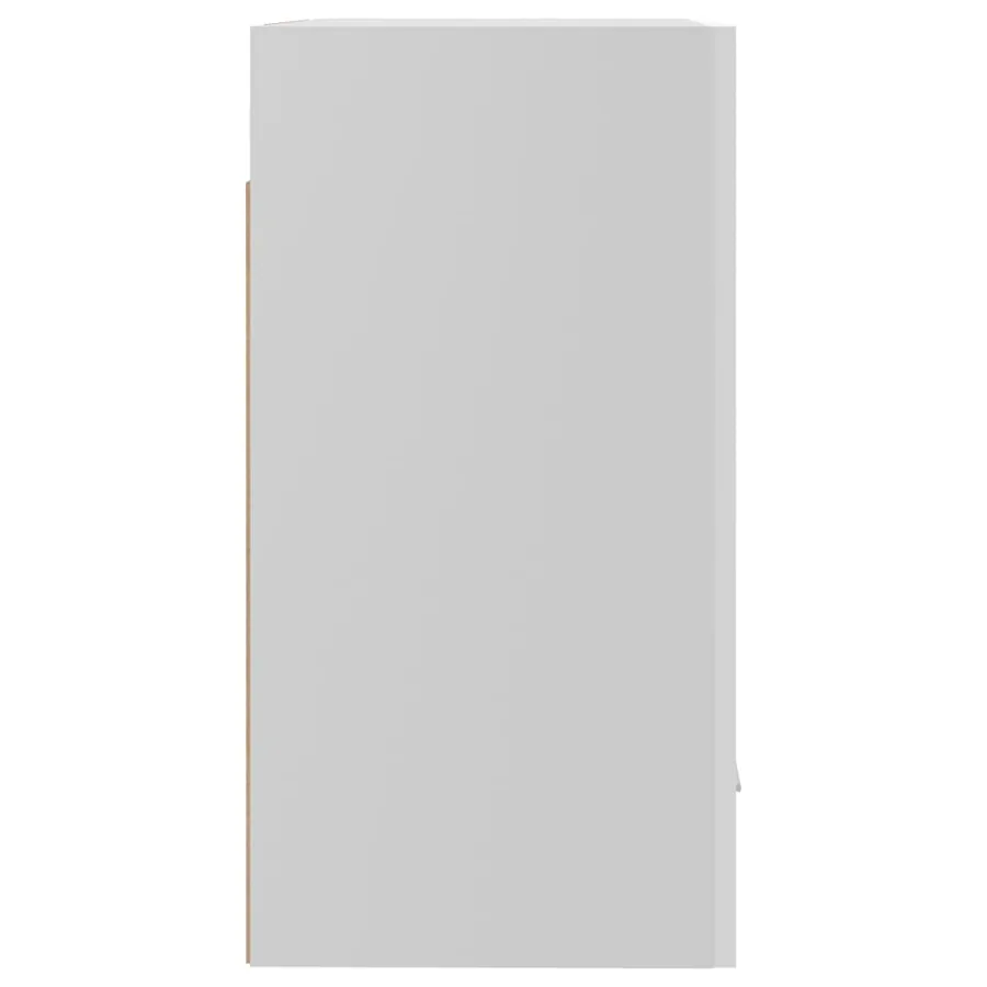Armoire suspendue "Lyon" Blanc brillant 50 x 31 x 60 cm Bois d'ingénierie - 8