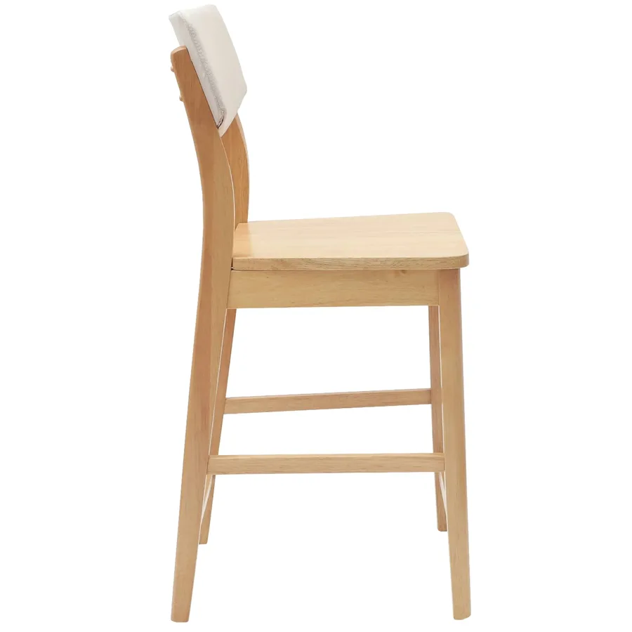 Chaises de salle à manger 2 pcs Naturel 48 x 49 x 95 cm - 6