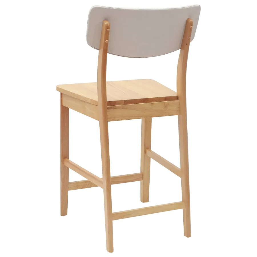 Chaises de salle à manger 2 pcs Naturel 48 x 49 x 95 cm - 7