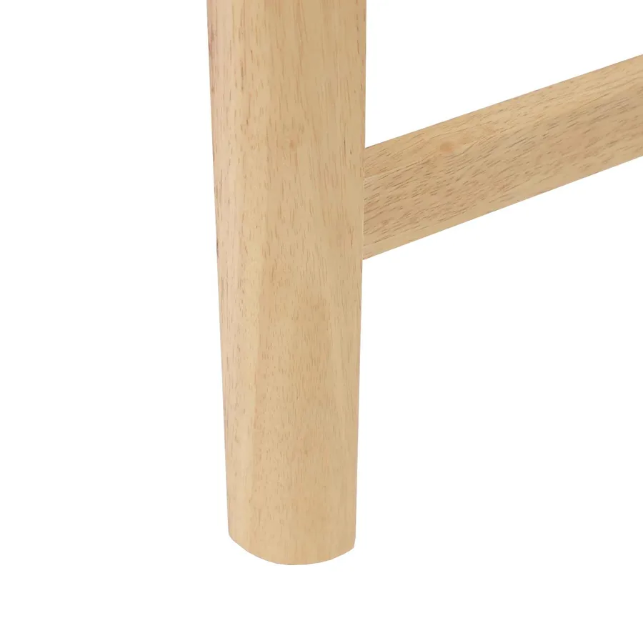 Chaises de salle à manger 2 pcs Naturel 48 x 49 x 95 cm - 8