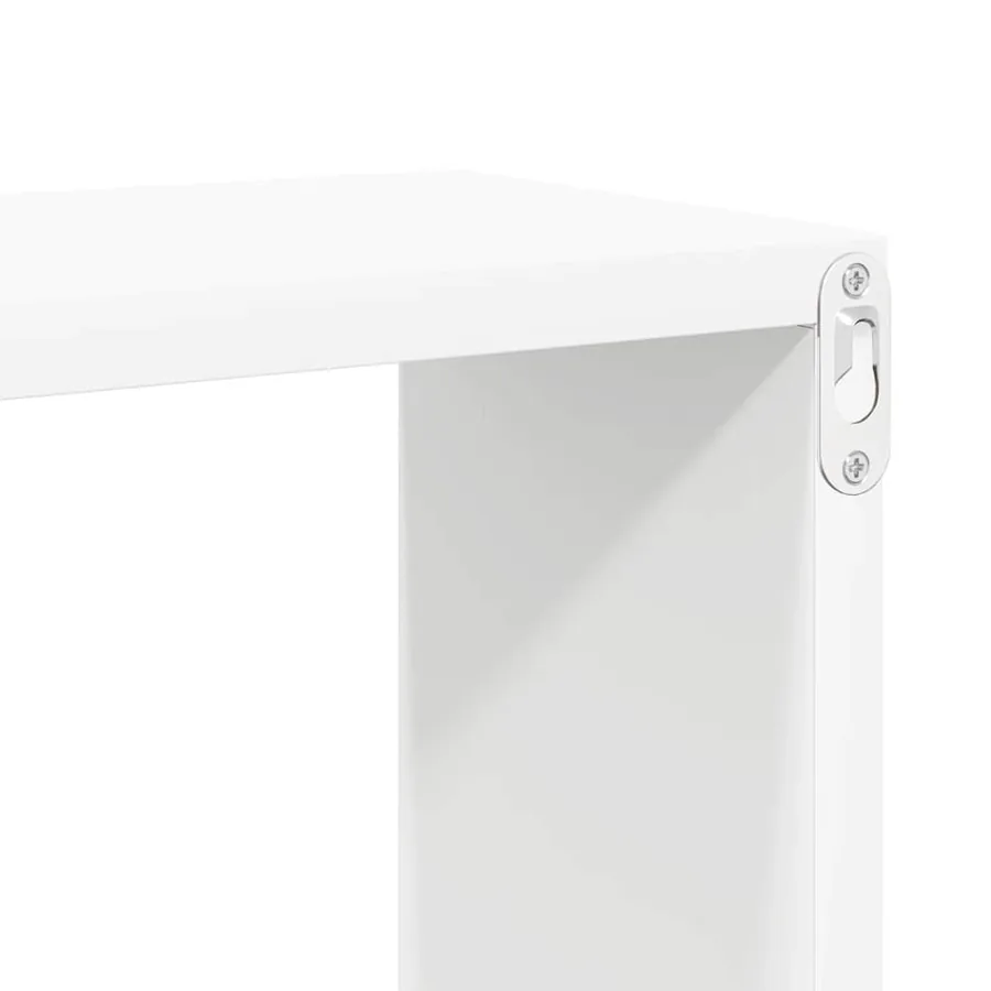 Étagères cube murales 4 pcs blanc 30x15x30 cm - 9