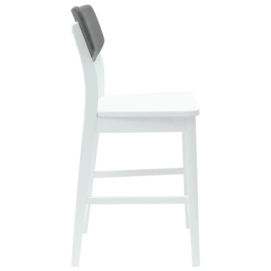 Chaises de salle à manger 2 pcs Blanc 48 x 49 x 95 cm - 6