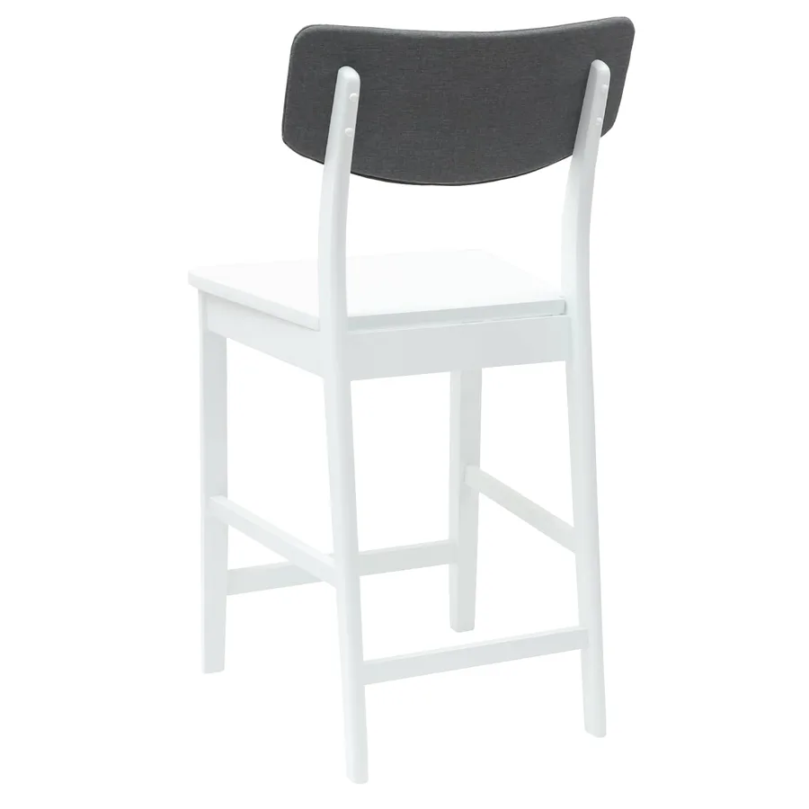 Chaises de salle à manger 2 pcs Blanc 48 x 49 x 95 cm - 7