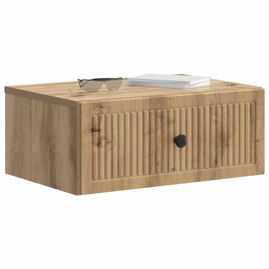 Cabinet de chevet 2 pc Chêne artisanal 49 x 34,5 x 20 cm - 3