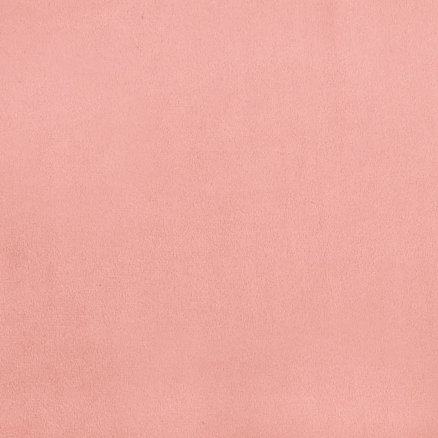 Cadre de lit sans matelas rose 120x200 cm velours - 8