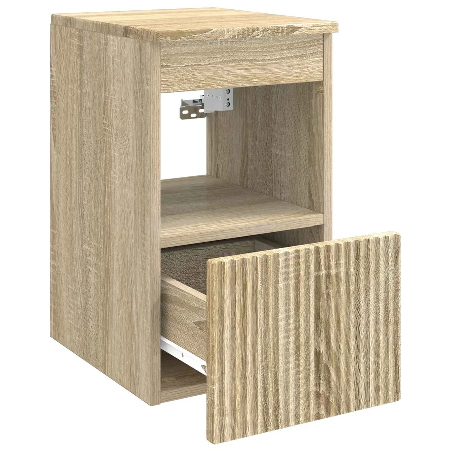 Armoire de salle de bain Chêne Sonoma 30 x 44,5 x 50 cm - 5